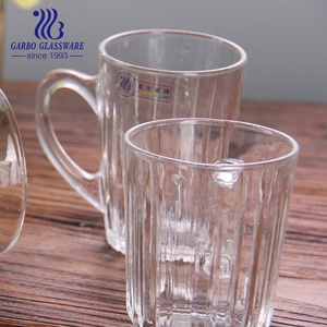 Taza de Vidrio Blanco de 8oz para Té y Café, Éxito de Ventas en el Mercado de Inglaterra y Polonia, Taza de Vidrio para Beber en Casa, Venta al por Mayor para Supermercados - Product Image 5