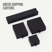 Cartons d'expédition pliables Bee à design plat, réduisant les coûts, en carton 100 % recyclable pour la logistique des boutiques en ligne