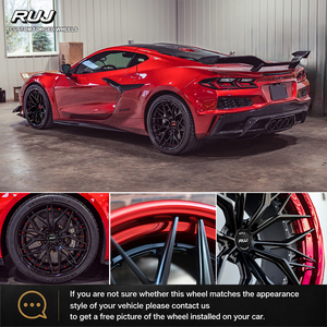 Jantes en alliage forgé en fibre de carbone 3 pièces 17 18 19 20 pouces pour Nissan GTR R35 Mustang GT Mercedes E63 AMG 5x114.3 5x112 - Product Image 2