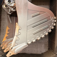 Vente en gros usine de godets de roche robustes pour l'exploitation minière pour Sany 650, dotés d'une lame de coupe en acier AR400 et d'acier standard