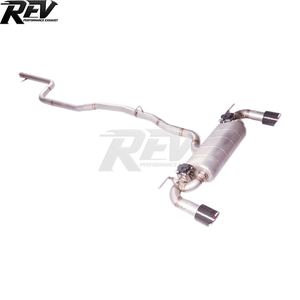 Sistema di Scarico Catback in Acciaio Inox 304 per BMW 116i <span class=keywords><strong>118i</strong></span> 120i <span class=keywords><strong>F20</strong></span> 1.5T, Silenziatore con Valvola, Finitura Sabbiata, Spessore 1.5mm - Product Image 1