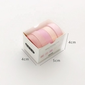 Ruban adhésif décoratif DIY Kawaii japonais style dessin animé pour scrapbooking et <span class=keywords><strong>papier</strong></span>, ensemble de rubans basiques et décoratifs - Product Image 4