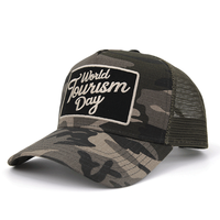 Parche bordado 3D de algodón 100% personalizado, sombreros de camionero de 5 paneles, tela de sarga Unisex Vintage, informal, deportivo para exteriores