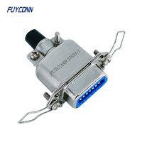 Konektor Centronic 57 CN Solder Cup 57-60 Female, Konektor Centronic 57 60140 60240 60360 60500 dengan Penutup Logam Lurus