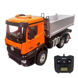รถดั๊มพ์ Huina 1598 บังคับวิทยุ ขนาด 1:14 ผลิตจากโลหะผสม ยกกระบะได้เหมือนจริง รถวิศวกรรมบังคับวิทยุ ของเล่นสะสม - Product Image 1