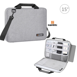 OEM ODM HAWEEL Maletín Bandolera para Portátil de 15.0 a 16.0 Pulgadas para <span class=keywords><strong>Lenovo</strong></span> <span class=keywords><strong>Thinkpad</strong></span>, Bolsa de Almacenamiento para Auriculares y Banco de Energía - Product Image 1
