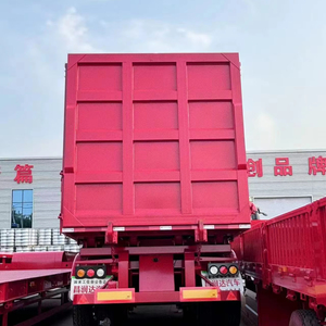 Camions semi-remorques à benne basculante en U, robustes, à 3, 4 ou 6 essieux, vendus directement d'usine à des prix compétitifs - Product Image 1