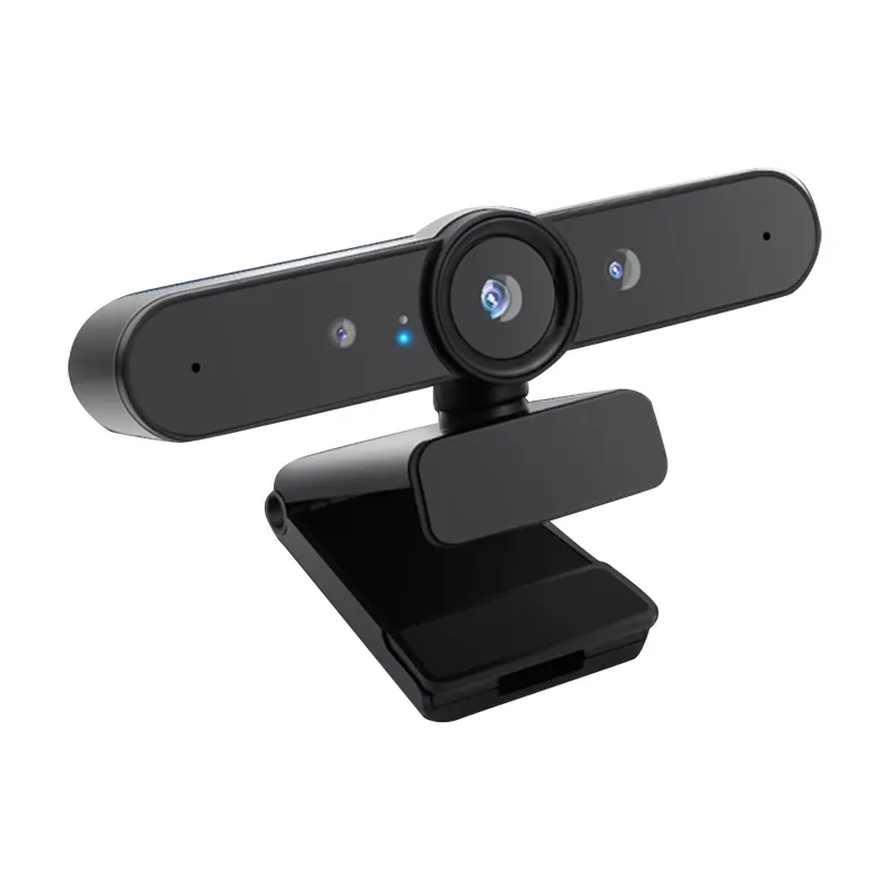 IR Webcam with Face Recognition 1080P for Windows Hello Built in Microphone for Laptop Desktop