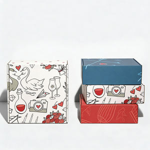 Boîtes d'expédition pliantes fantaisie en gros, boîtes en papier pour courrier, emballage en carton ondulé, boîte cadeau - Product Image 6