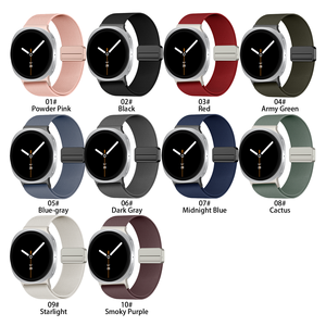 Bracelet de montre en nylon tressé alpin à étiquette privée <span class=keywords><strong>40</strong></span> <span class=keywords><strong>mm</strong></span> pour Samsung <span class=keywords><strong>Galaxy</strong></span> <span class=keywords><strong>Watch</strong></span> 8 FE, bracelet en tissu extensible pour femmes - Product Image 4