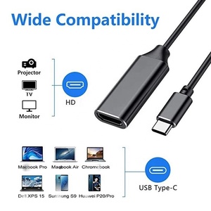 4K 30Hz USB3.1 USB C USB-C HD <strong>MI</strong> <strong>Cable</strong> USB 3.1 Type C Male to Female HDTV 4K HD <strong>TV</strong> Converter Adapter <strong>Cable</strong> - Product Image 5