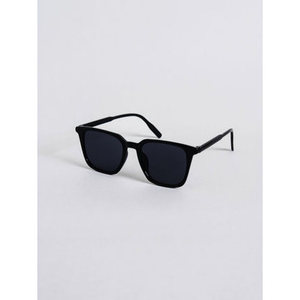 Occhiali da sole con montatura a corno di vetro ad alta pendenza quadrati UV400 99% blocco UV disponibile più arancione bianco verde marrone blu rosa - Product Image 1