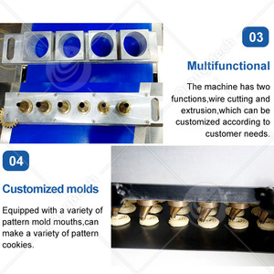 ORME Petite Machine De Fabrication Des Biscuit Mini Plc Control Rotary Drop Cookie Depositor Machine - Product Image 5