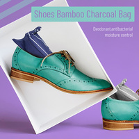 Sachets désodorisants en charbon de bambou pour chaussures, absorbeurs d'odeurs pour l'intérieur des chaussures, des baskets et des bottes