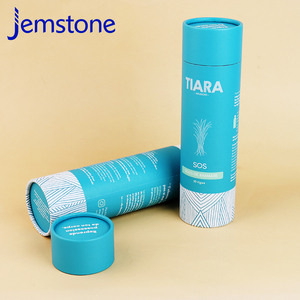 Usine de tubes en papier divers personnalisés Vente en gros Tube de papier d'emballage imprimé en couleur personnalisé avec couvercle - Product Image 3