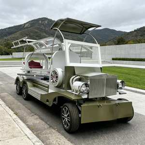Véhicule de transport funéraire moderne rétro fusionné, cabine modulaire sur mesure pour projets funéraires personnalisés à l'échelle mondiale - Product Image 1