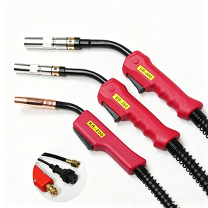 Torche de soudage MIG/MAG/Gaz MB 15AK MB 24KD WP17 WP17V plaquée cuivre 250A 54V 4m - Product Image 3