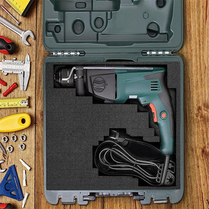 Đen Polyurethane bọt chèn cho các trường hợ<span class=keywords><strong>p</strong></span>, cuttable đóng gói đệm cho hộ<span class=keywords><strong>p</strong></span> công cụ, máy ảnh, hàng thủ công và lưu trữ - Product Image 5