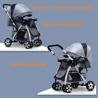 Poussette de sport 3-en-1 pour bébé, poussette double, landau réversible avec poignée, idéale pour jumeaux - Offre Spéciale
