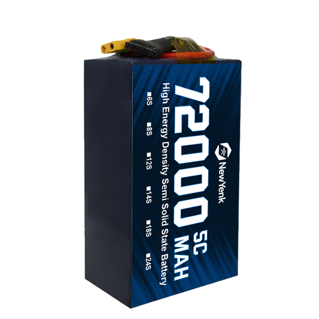 Wholesale High Energy Density 450Wh/kg 72000mAh 6S-24S Semi Solid State Battery