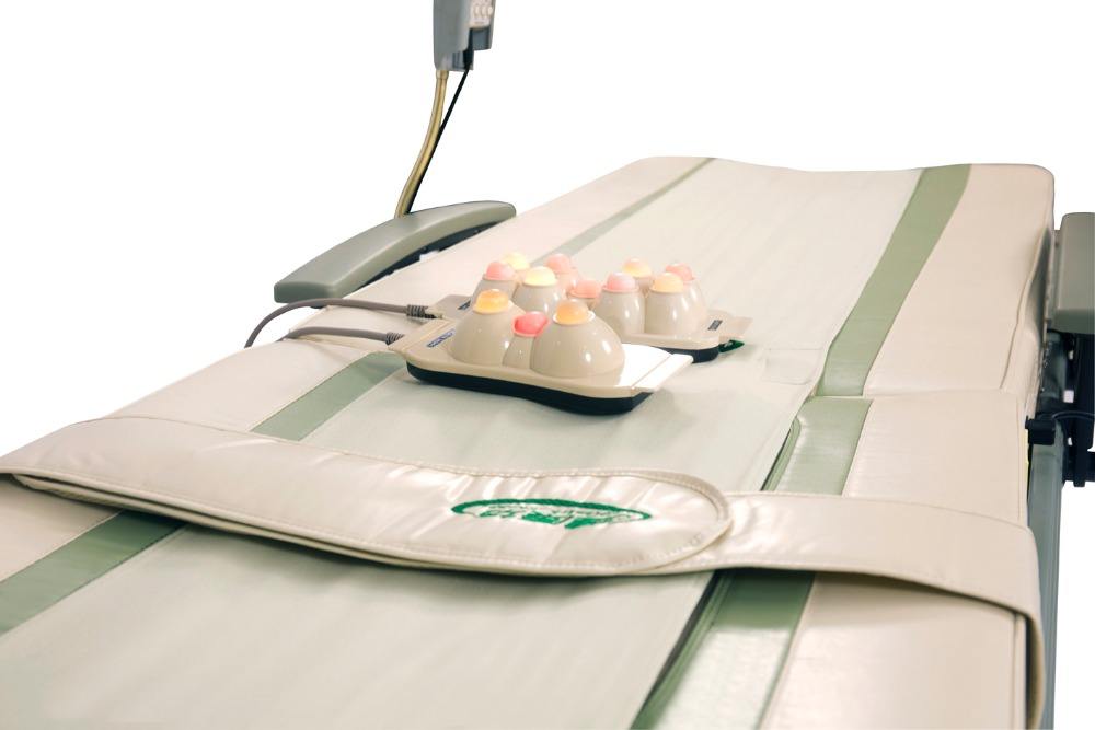 ORANGLES Korea New Jade Massage Bed | Relaxing Full Body Thermal Therapy with Far-Infrared Heat, Acupressure & Shiatsu – Foldable Health Furniture for Home Use (Qatar) - detailed closeup view - illustrating benefits - Image 3 of 6 | created for all | Shop Korea New Jade Massage Bed | Relaxing Full Body Thermal Therapy with Far-Infrared Heat, Acupressure & Shiatsu – Foldable Health Furniture for Home Use (Qatar) North Carolina | Free Shipping ORANGLES