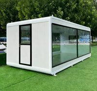 Cabane de luxe mobile préfabriquée en forme de pomme, insonorisée, pour studio de musique, atelier d'art, jardin, bureau, facile à assembler