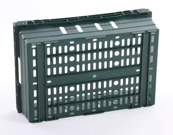 supermarket plastic stackable customized shopping basket hand baskets with metal handle