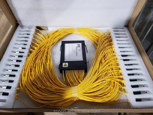 อุปกรณ์ไฟเบอร์ออปติก ZIKUN 1260-1650nm FTTH GPON/Epon G657A1 PLC Splitter 1x4 1x8 1x16 1x32 1x64 ได้รับการรับรองมาตรฐาน CCC - Product Image 3