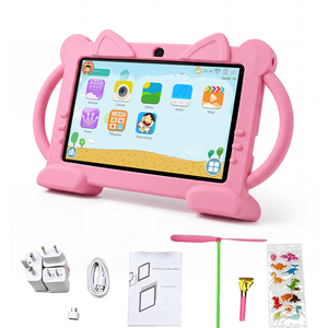 Bright Eye Friendly Learning <b>7</b>-<b>Inch</b> Kids Gifts <b>Tablet</b> <b>Android</b> 15 4+64GB WiFi <b>Tablet</b> PC with Anti-Drop Protective Case Toys - Product Image 2
