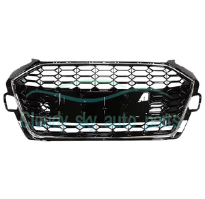 Parrilla Delantera para Auto <span class=keywords><strong>A4</strong></span> S4 2020-2024, Estilo RS4, Color Negro Brillante, Diseño de Panal de Abeja, para <span class=keywords><strong>A4</strong></span> S4 B9.5 2021 2022 <span class=keywords><strong>2023</strong></span> - Product Image 5