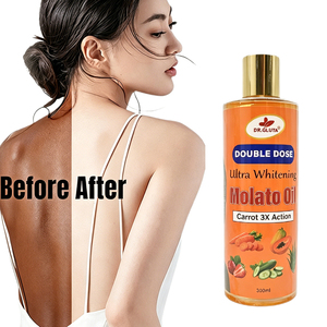 Aceite Esencial Corporal Blanqueador Ultra Doble Dosis a Granel con Aceite Orgánico de Molato, Zanahoria, Papaya y Vitamina C para una Acción <span class=keywords><strong>3X</strong></span> más Potente en el Aclaramiento de la Piel - Product Image 1