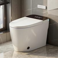 Toilettes intelligentes IPX4 en gros, WC monobloc moderne à poser au sol avec chasse d'eau automatique pour appartement