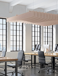 Panel <span class=keywords><strong>Acústico</strong></span> de Fibra de Poliéster de Alta Densidad, Color Personalizado, Ignífugo y Ecológico - Product Image 4