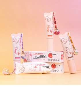 Baume à lèvres hydratant personnalisable MLM effet brillant longue durée, soin des lèvres repulpant avec breloque pour usage quotidien - Product Image 1