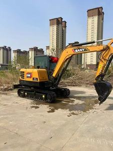 Excavatrice Sany SY60C 6 tonnes d'occasion |   Taille compacte |   Idéal pour l'agriculture et l'aménagement paysager, économique - Product Image 3