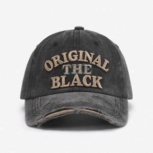 หมวกเบสบอลวินเทจปักโลโก้ 3 มิติ แบบกำหนดเองได้ สำหรับทุกเพศ ขายส่ง คุณภาพสูง สไตล์ทำเก่า - Product Image 4