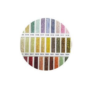 Người bán hàng tốt nhất 25u <span class=keywords><strong>MS</strong></span>/MH loại polyester melange Sao Sáng <span class=keywords><strong>lurex</strong></span> kim loại sợi cho trang trí thêu chủ đề - Product Image 4