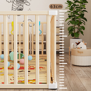 Parc de jeu pour bébé en acier inoxydable, clôture de sécurité intérieure pour ramper et marcher, barrière protectrice pour aire de jeux pour enfants - Product Image 3