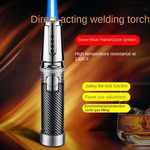 Pistola <span class=keywords><strong>de</strong></span> Llama Ajustable Recargable <span class=keywords><strong>de</strong></span> <span class=keywords><strong>Butano</strong></span> Resistente al Viento Debang DB-606 para Encender Cigarros, Moxibustión, Incienso y Uso en Exteriores - Product Image 4