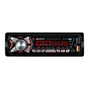 1DIN Car MP3 Player Stereo with LCD Display Autoradio with Bluetooth FM AM RDS DAB+ USB SD AUX-IN TF Card Connection