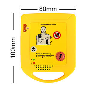 Meilleur <span class=keywords><strong>prix</strong></span> Mini AED Trainer XFT-D0009 <span class=keywords><strong>Défibrillateur</strong></span> externe automatisé Portable Dispositif d'entraînement multilingue aux premiers soins et à la RCR - Product Image 3