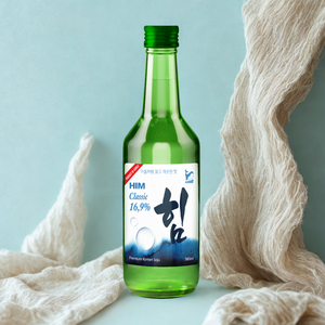 Liqueur de soju coréenne aromatisée classique certifiée ISO boisson alcoolisée en bouteille en verre au goût doux et rafraîchissant - Product Image 1