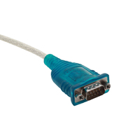 Cable Adaptador USB a RS232 DB9 con Chipset Prolific PL2303 OEM, con Cubierta de PVC y Blindaje Trenzado para Computadora y Monitor
