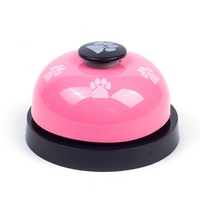 En stock : Sonnette d'appel et buzzer de réponse pour jeux de table, pour l'appel et l'entraînement à l'alimentation, avec base en caoutchouc antidérapante et métal plaqué or