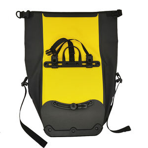 Hot New Waterproof Adjustable Strap Universal Fit Mountain <strong>Bike</strong> Road Double Pannier Rear <strong>Bag</strong> Bicycle <strong>Saddle</strong> Rack Travel <strong>Bags</strong> - Product Image 6