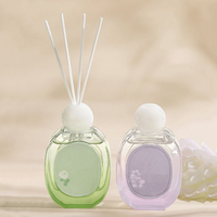 Vente chaude Décoration d'intérieur Parfum d'ambiance Parfum longue durée Aromathérapie Huile essentielle Diffuseur de roseaux Ensemble 100ml