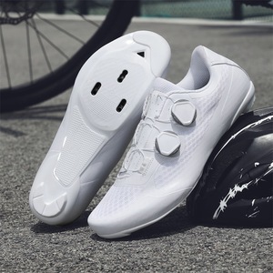 Set di <span class=keywords><strong>Scarpe</strong></span> da <span class=keywords><strong>Ciclismo</strong></span> su Strada per Uomo, Traspiranti, Senza Cuciture, <span class=keywords><strong>Scarpe</strong></span> da <span class=keywords><strong>Ciclismo</strong></span> con Attacco Rapido - Product Image 1