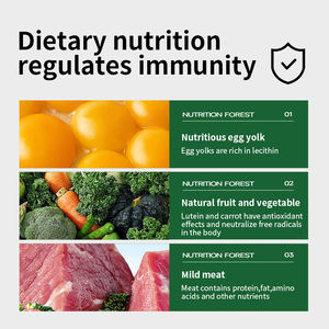 Oem odm odm מזון יבש מותאם אישית מזון תזונה טבעית מאוזנת תבואה חינם בריא לחתולים וגורים קטנים 10 ק "ג שקית טרי - Product Image 2