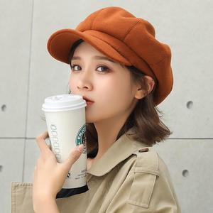 Casquette Newsboy Classique pour <span class=keywords><strong>Femme</strong></span>, Chapeau Octogonal Rétro Britannique, Béret Chaud Automne Hiver, Casquette de <span class=keywords><strong>Peintre</strong></span> Style Français, Chapeau d'<span class=keywords><strong>Artiste</strong></span> Vintage - Product Image 4