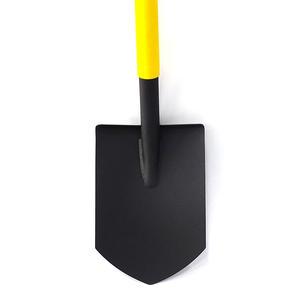 Herramientas manuales agrícolas Mango de fibra de vidrio Pala de acero para jardín - Product Image 5